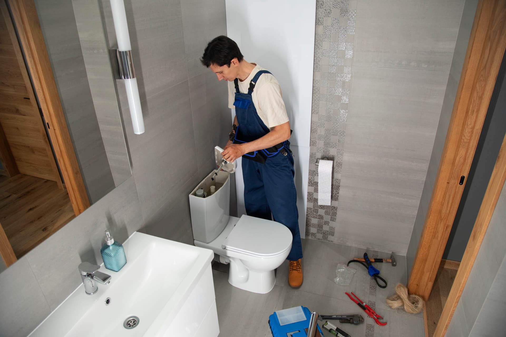 How Long Should It Take a Plumber to Replace a Toilet image